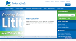 Desktop Screenshot of bankjbt.com